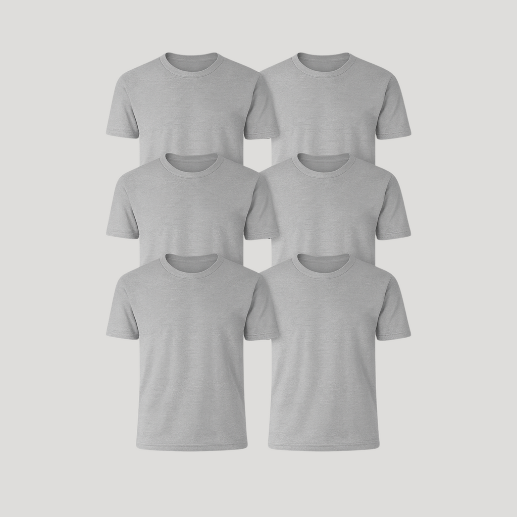 6 Heather Grey