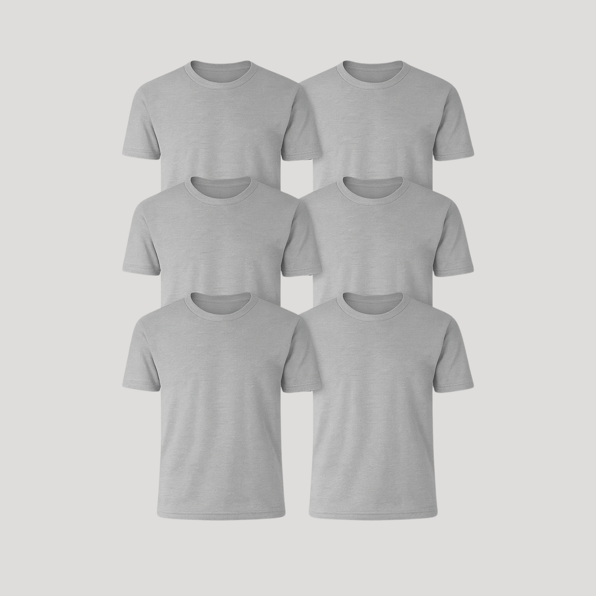 6 Heather Grey