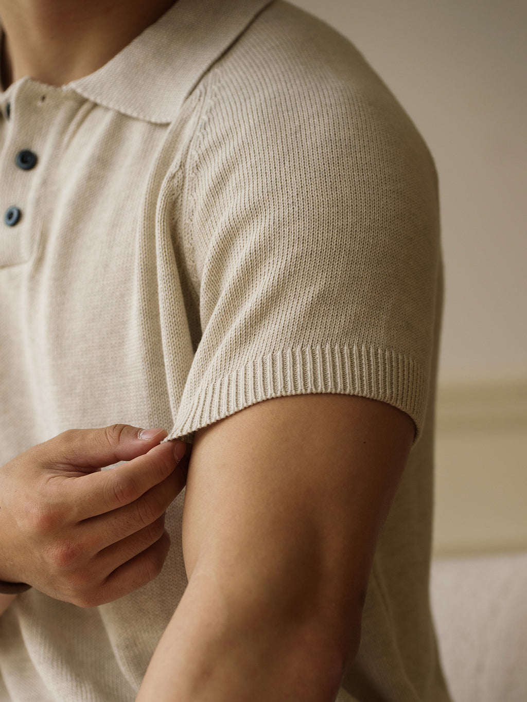 【都市商务系列】棉涤混纺透气短袖POLO衫男士2025夏舒适休闲上衣