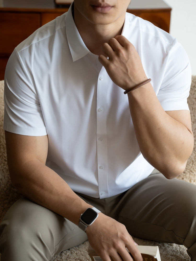 Ice-silk cooling T-shirt