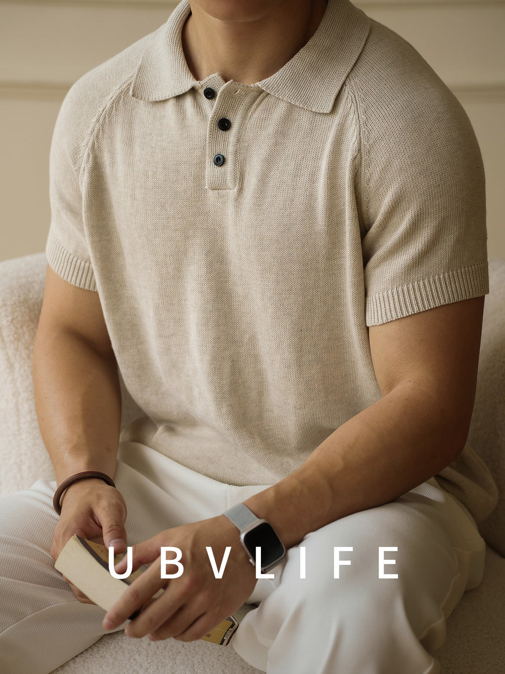 【都市商务系列】棉涤混纺透气短袖POLO衫男士2025夏舒适休闲上衣