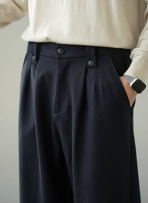 vintage delicate casual trousers