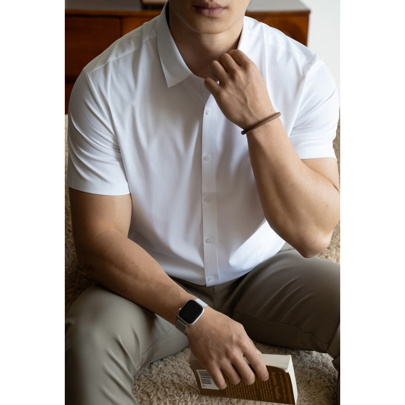 Ice-silk cooling T-shirt