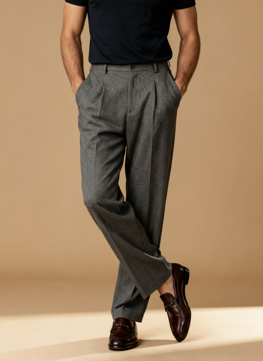 The Cambridge Wool-Blend Trouser