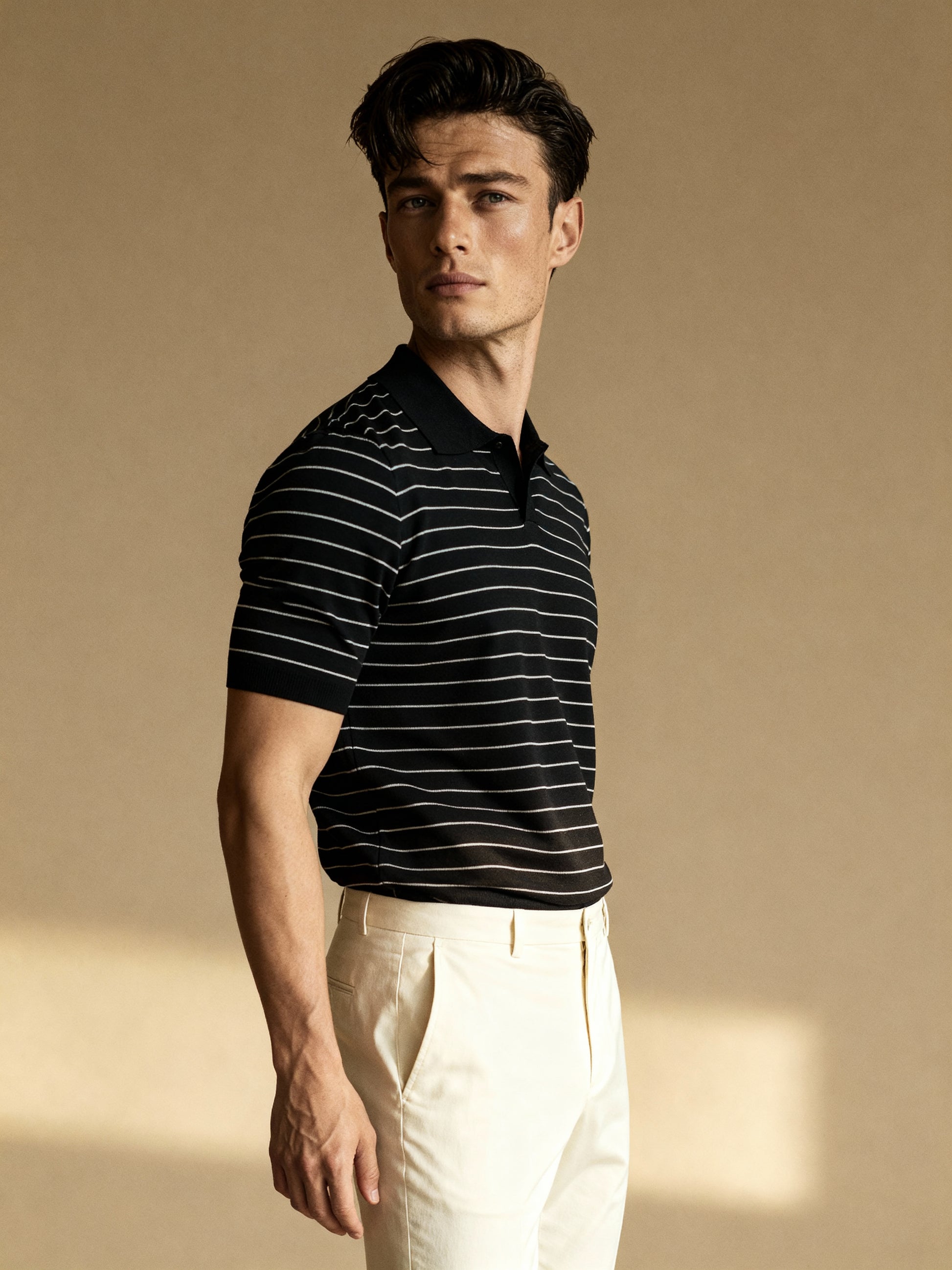 The Newport Stripe Polo