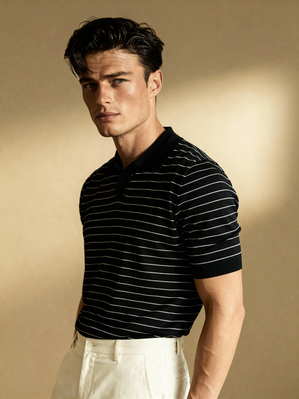 The Newport Stripe Polo