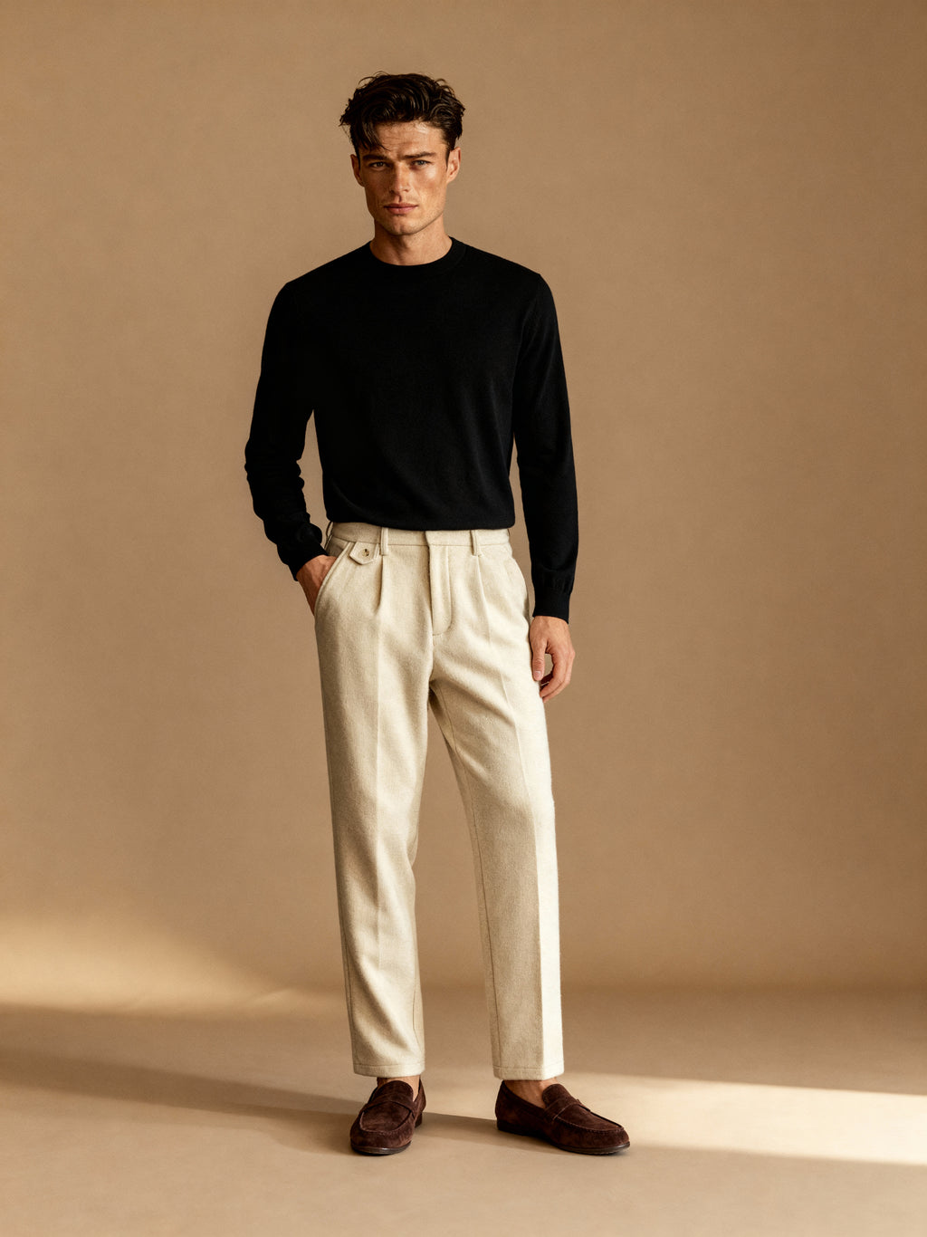 The Kensington Wool Trouser