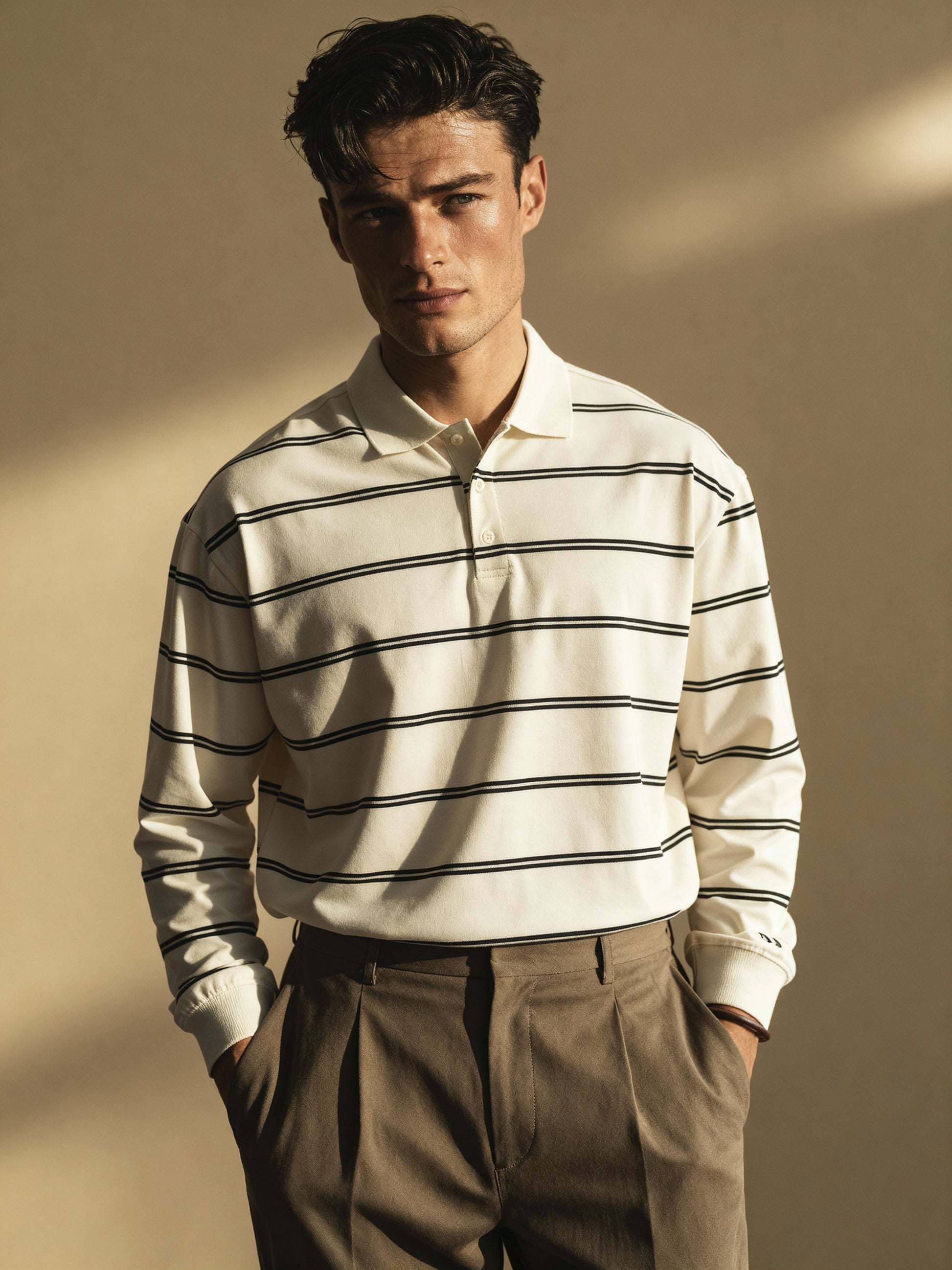 The Balmoral Stripe Polo