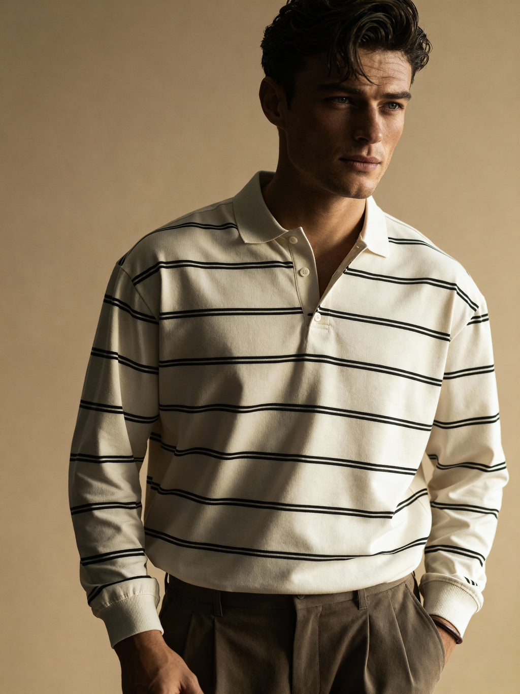The Balmoral Stripe Polo