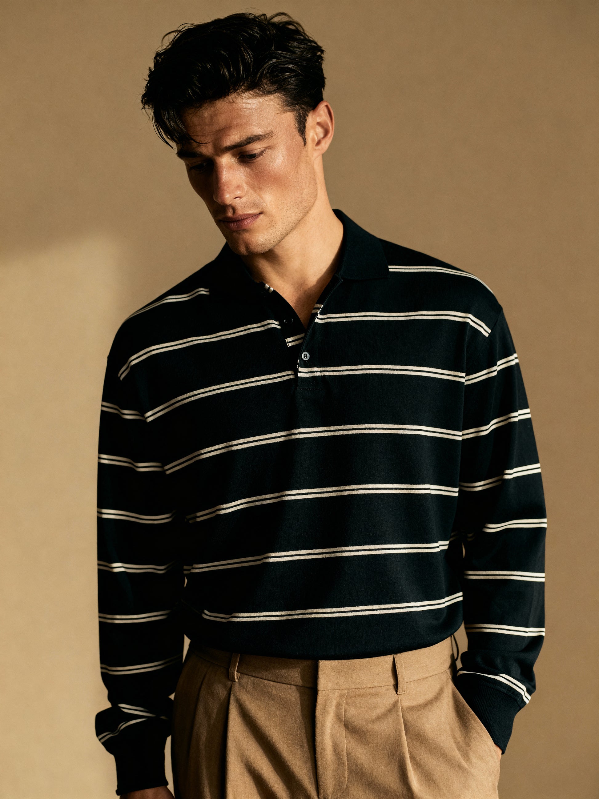 The Balmoral Stripe Polo