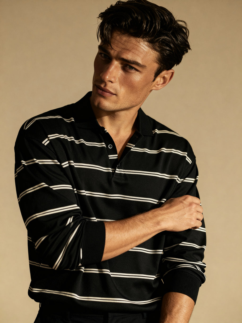 The Balmoral Stripe Polo