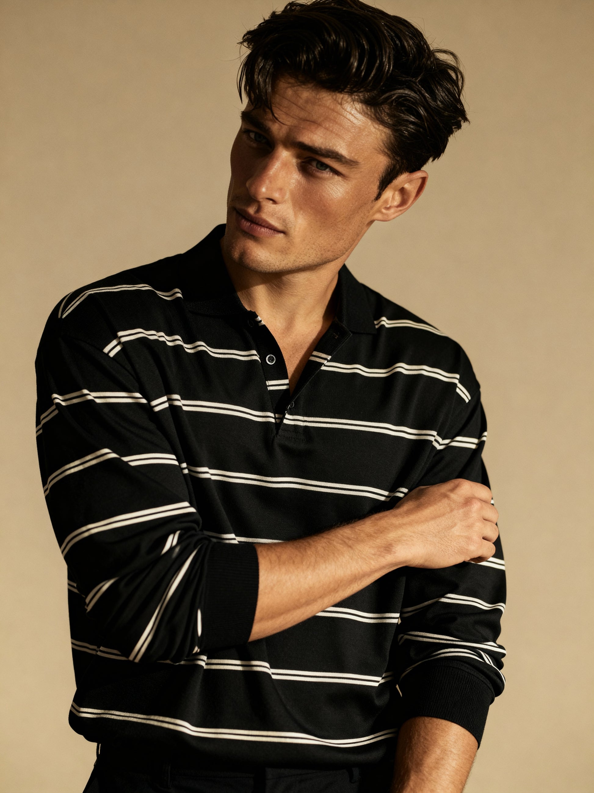 The Balmoral Stripe Polo