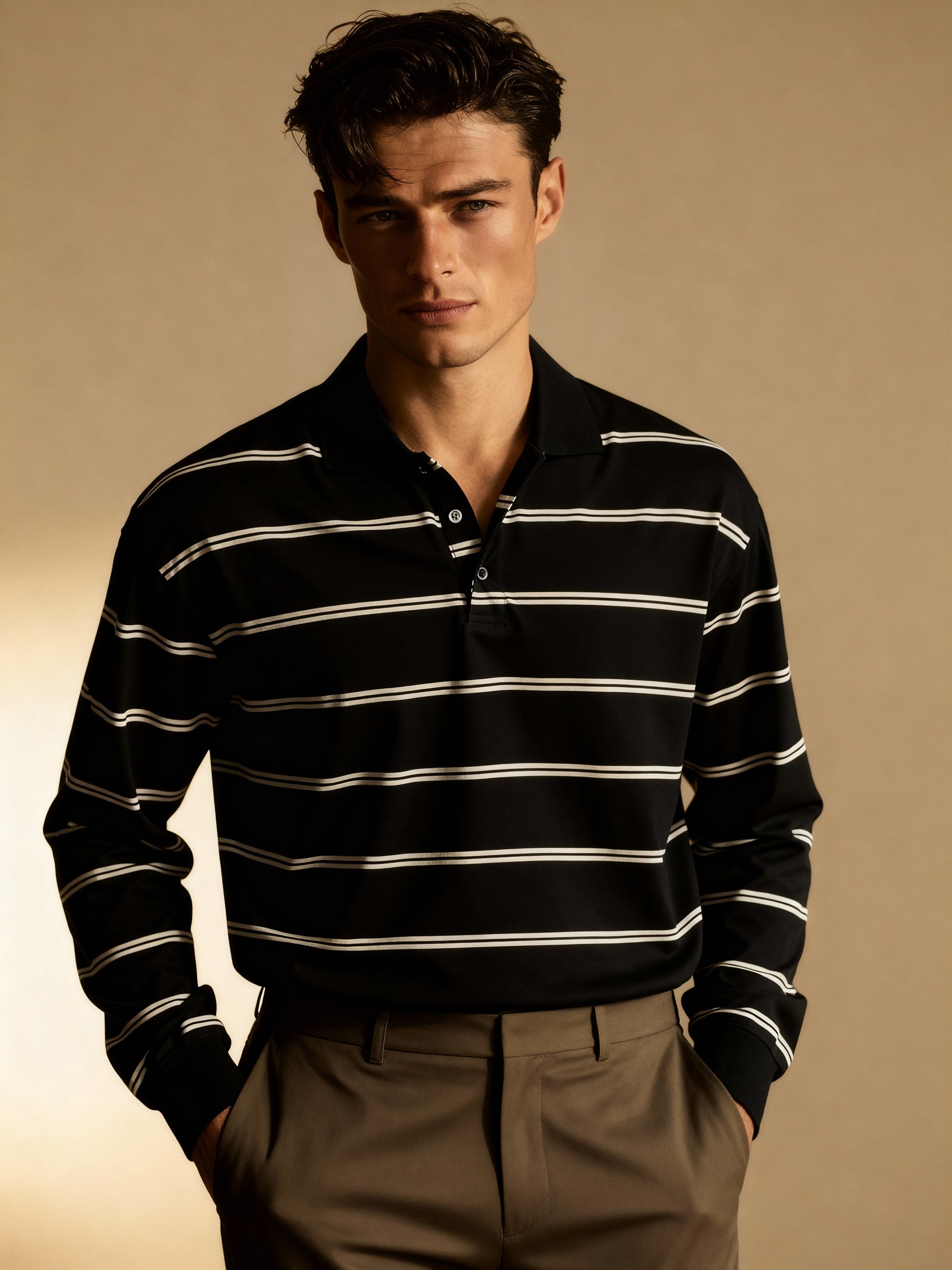 The Balmoral Stripe Polo