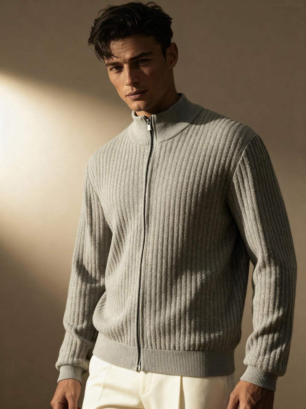 The Mayfair Stripe Knit Jacket