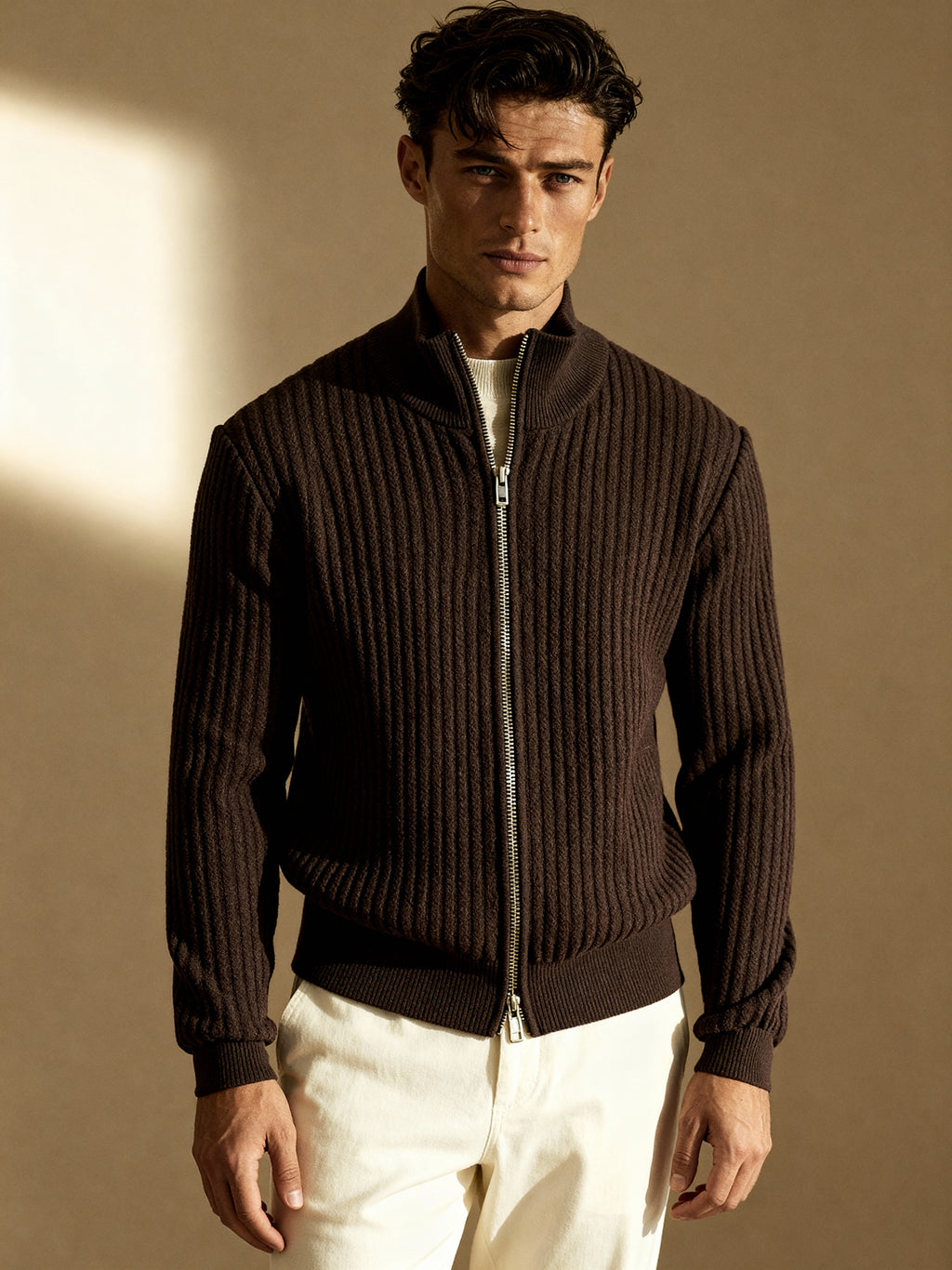 The Mayfair Stripe Knit Jacket