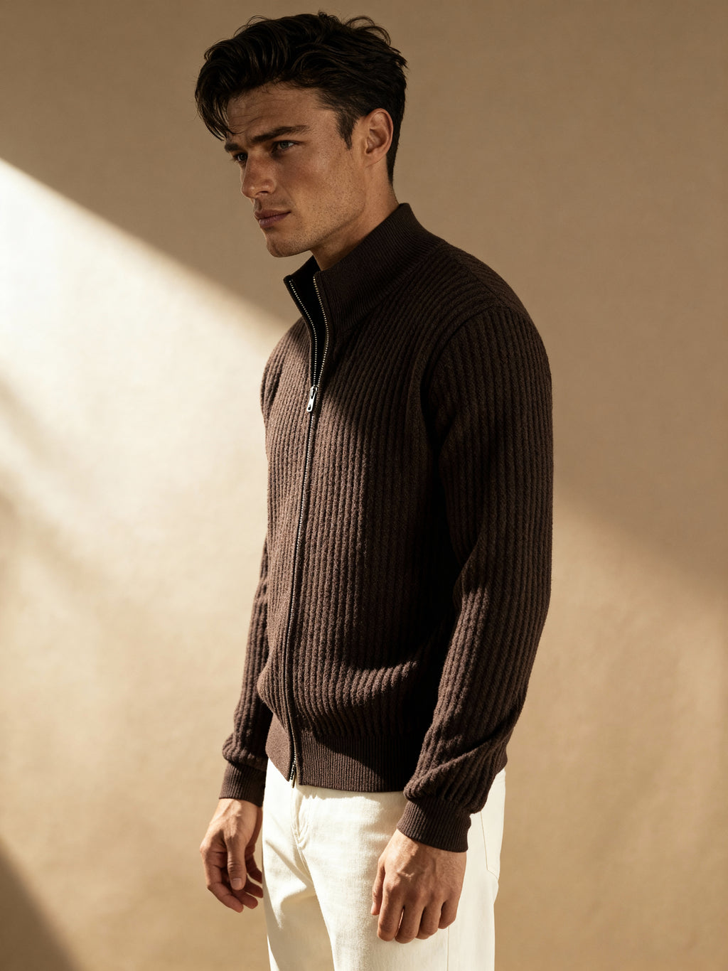 The Mayfair Stripe Knit Jacket