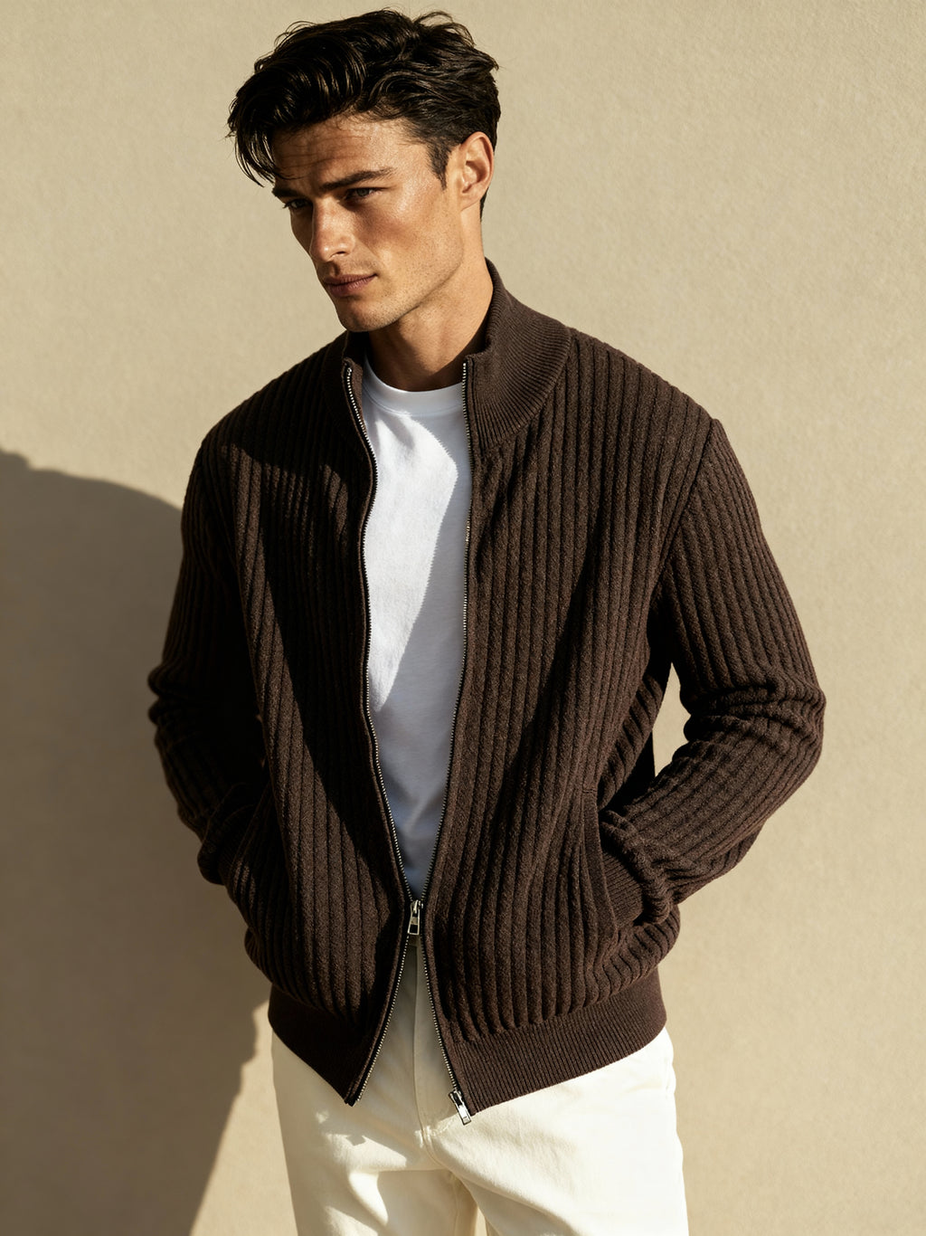 The Mayfair Stripe Knit Jacket