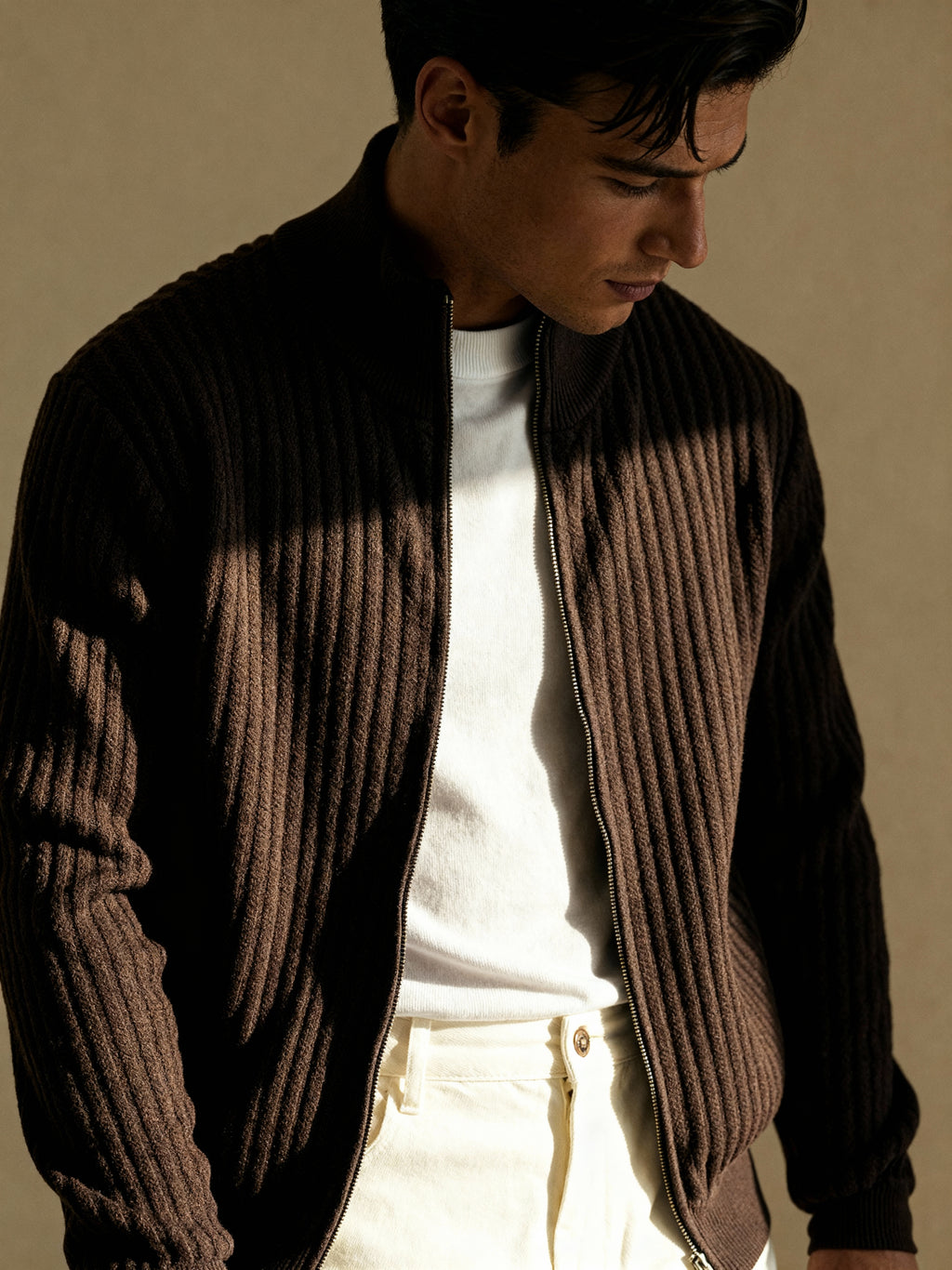 The Mayfair Stripe Knit Jacket