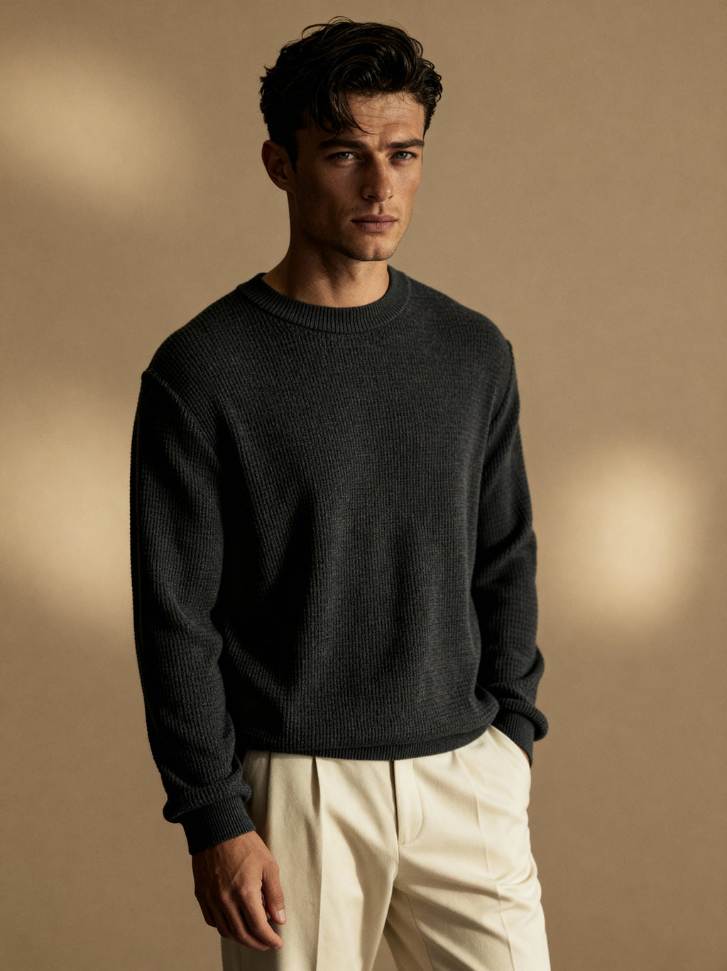 The Riviera Waffle Knit