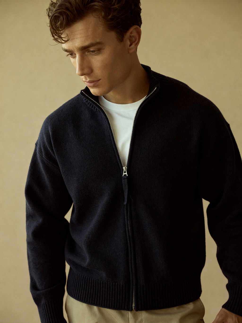 The Ascot Zip Cardigan