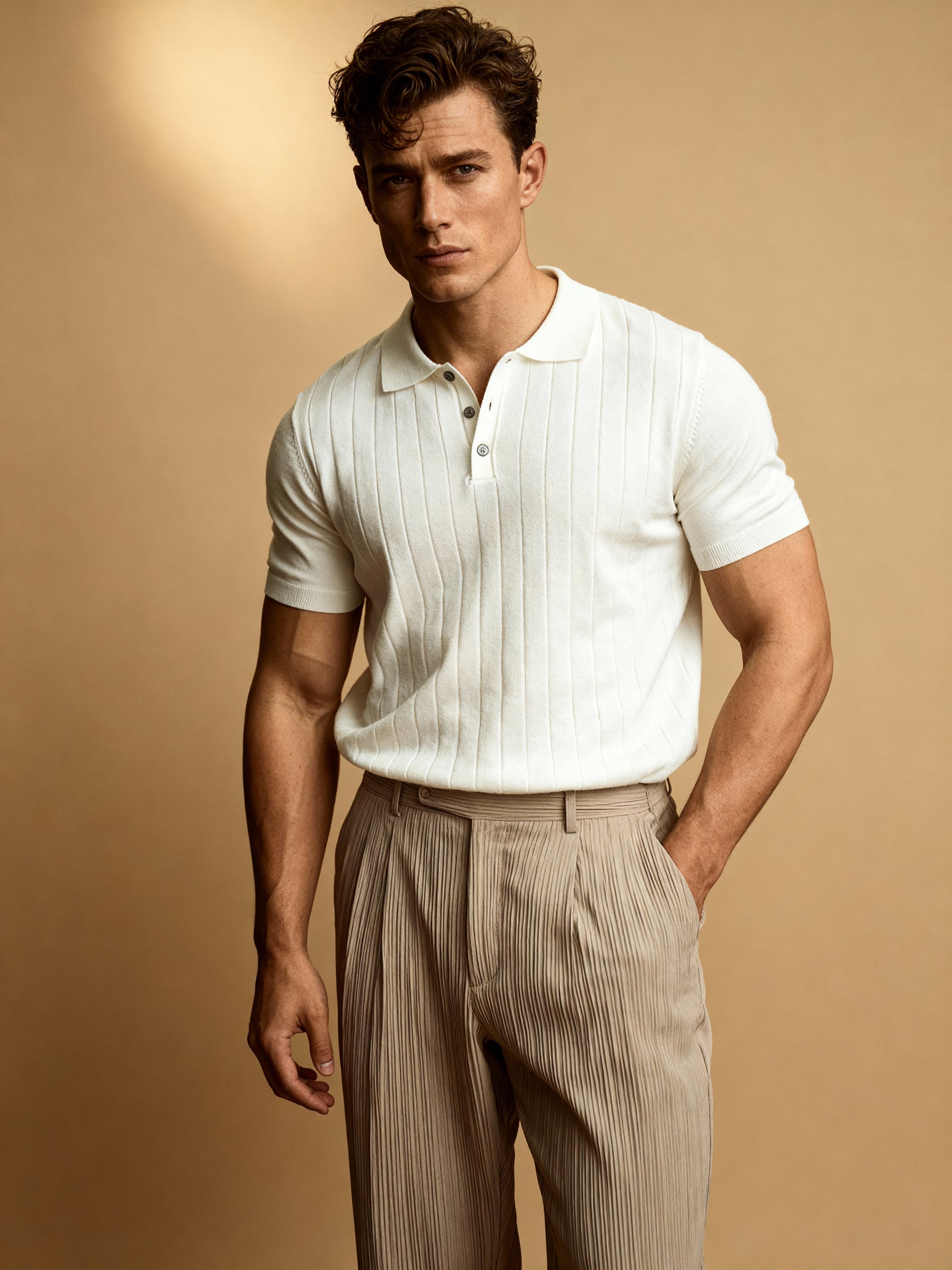 The Kensington Wool Polo