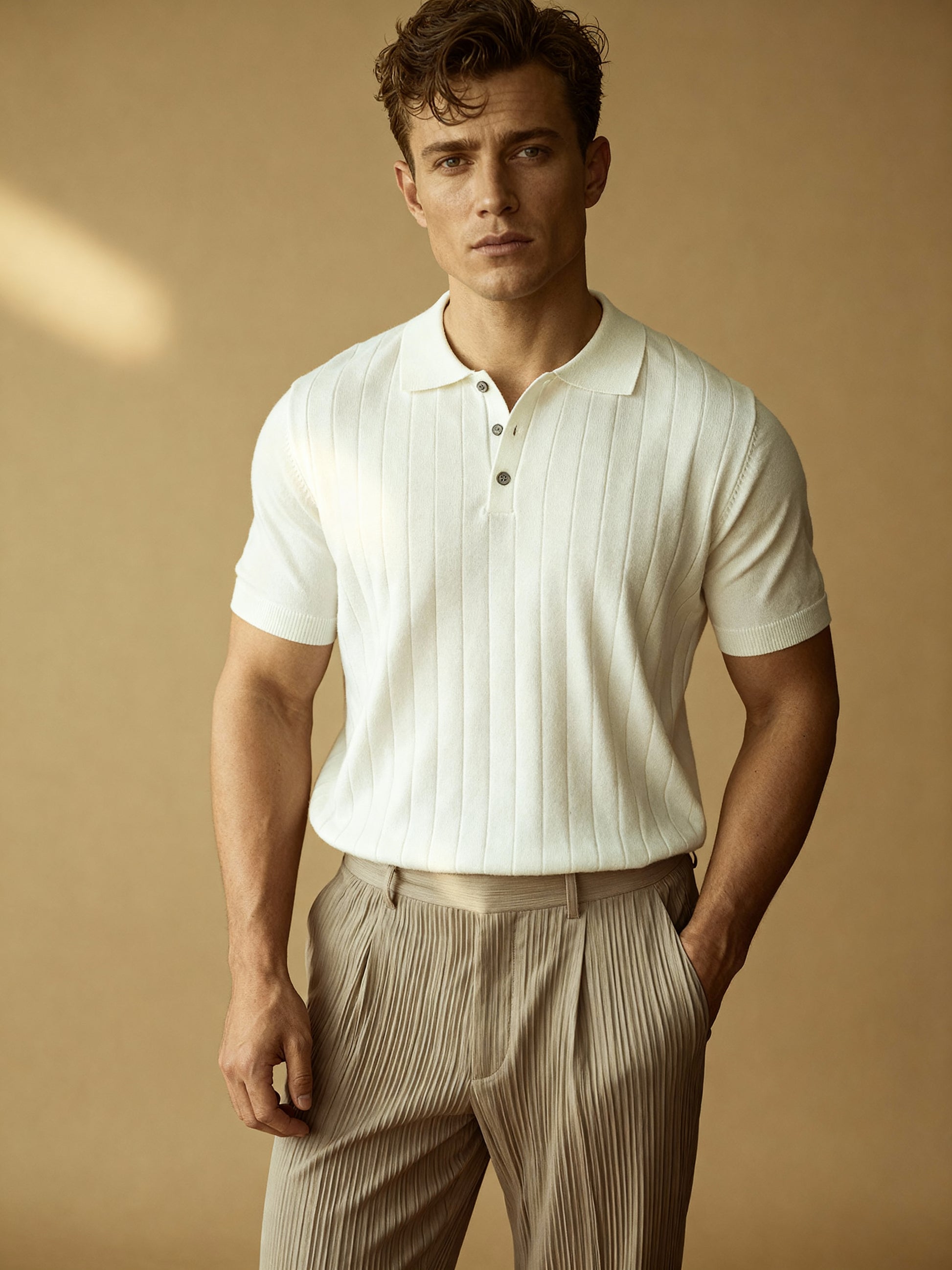 The Kensington Wool Polo