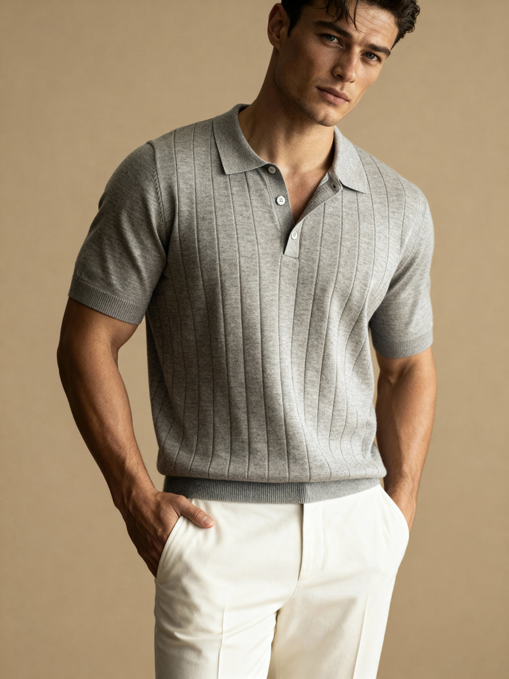 The Kensington Wool Polo
