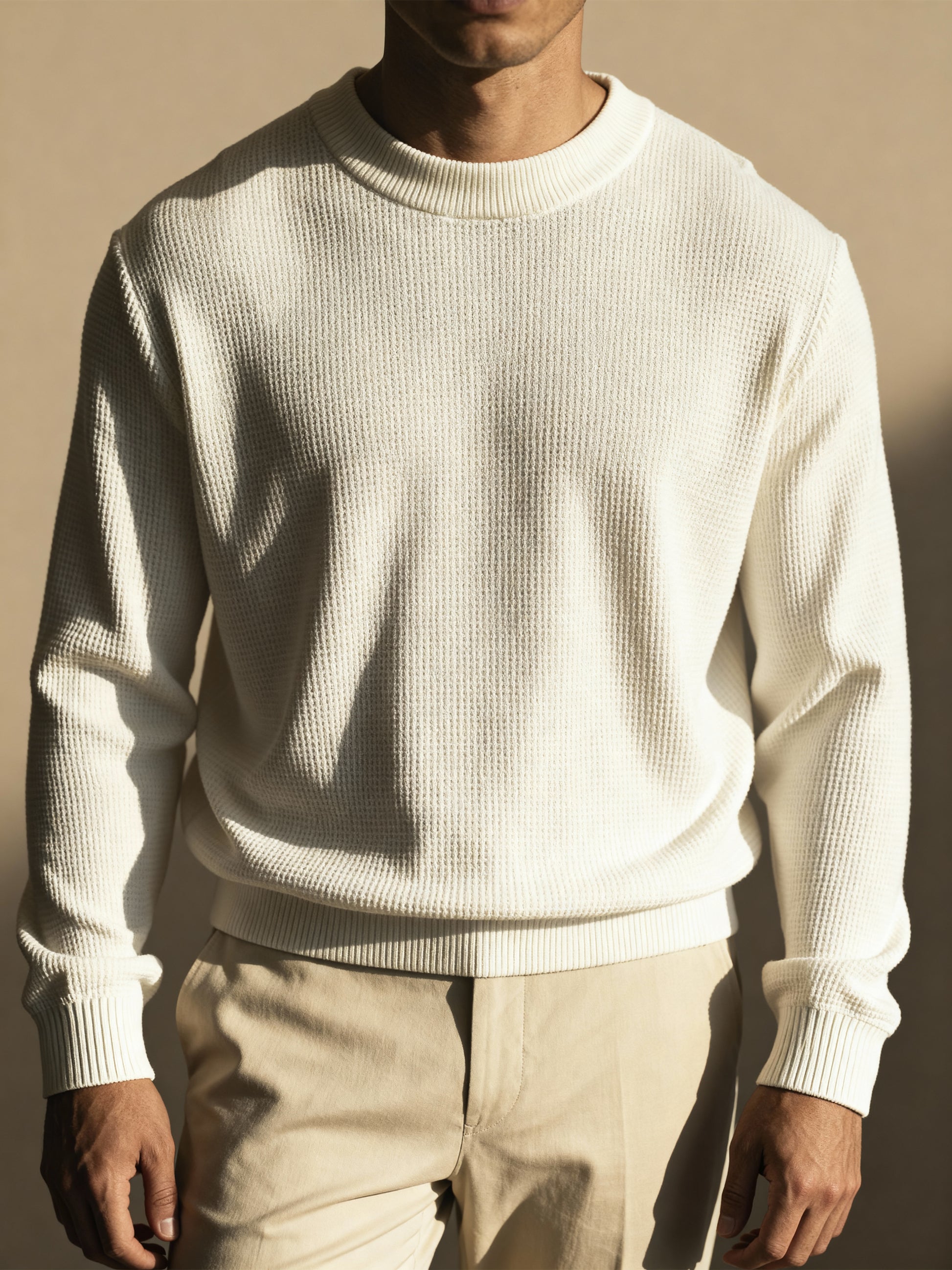 The Riviera Waffle Knit
