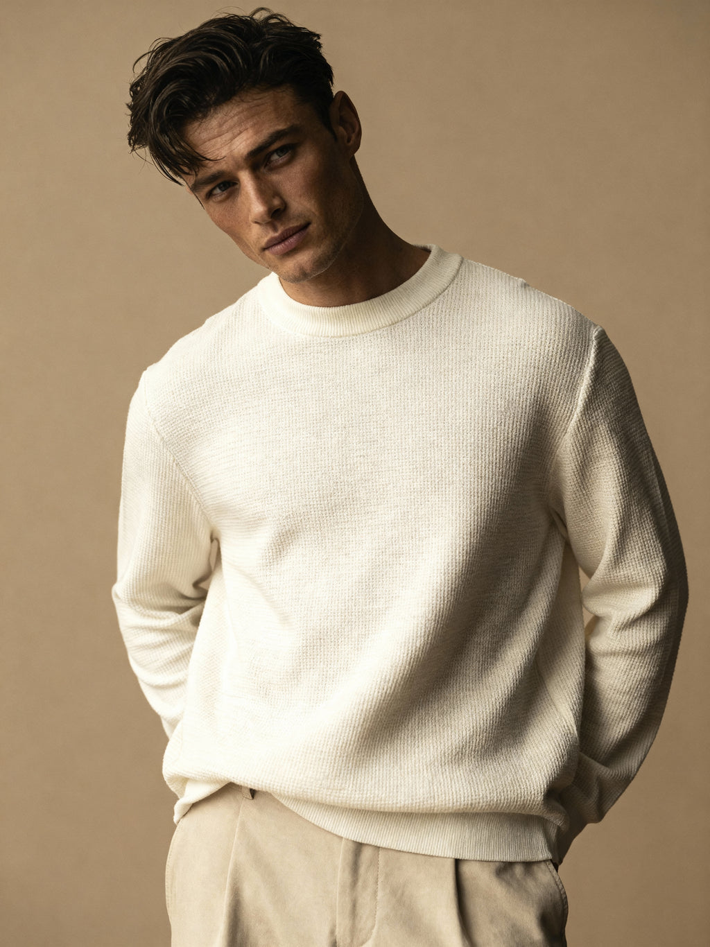 The Riviera Waffle Knit