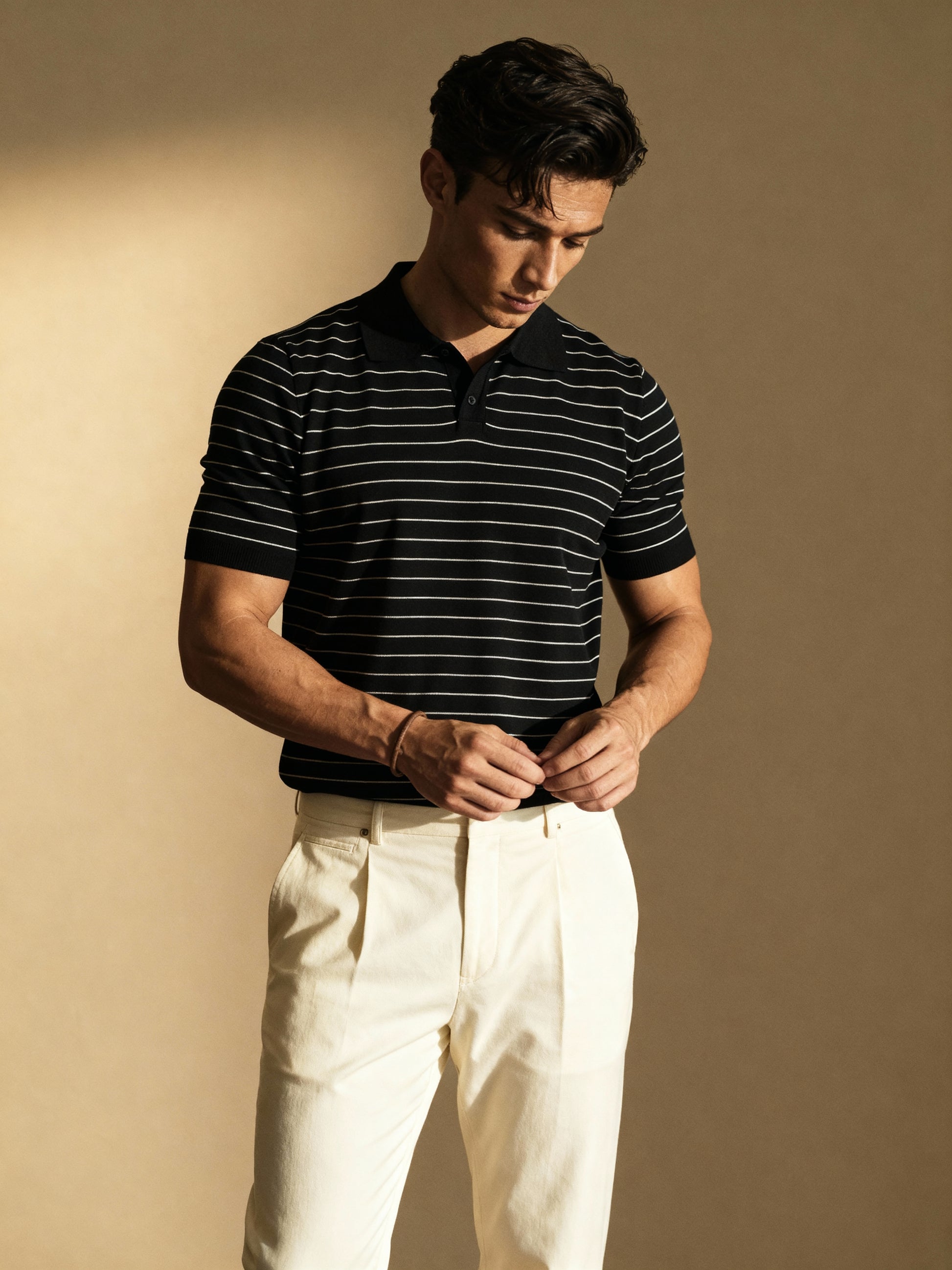 The Newport Stripe Polo