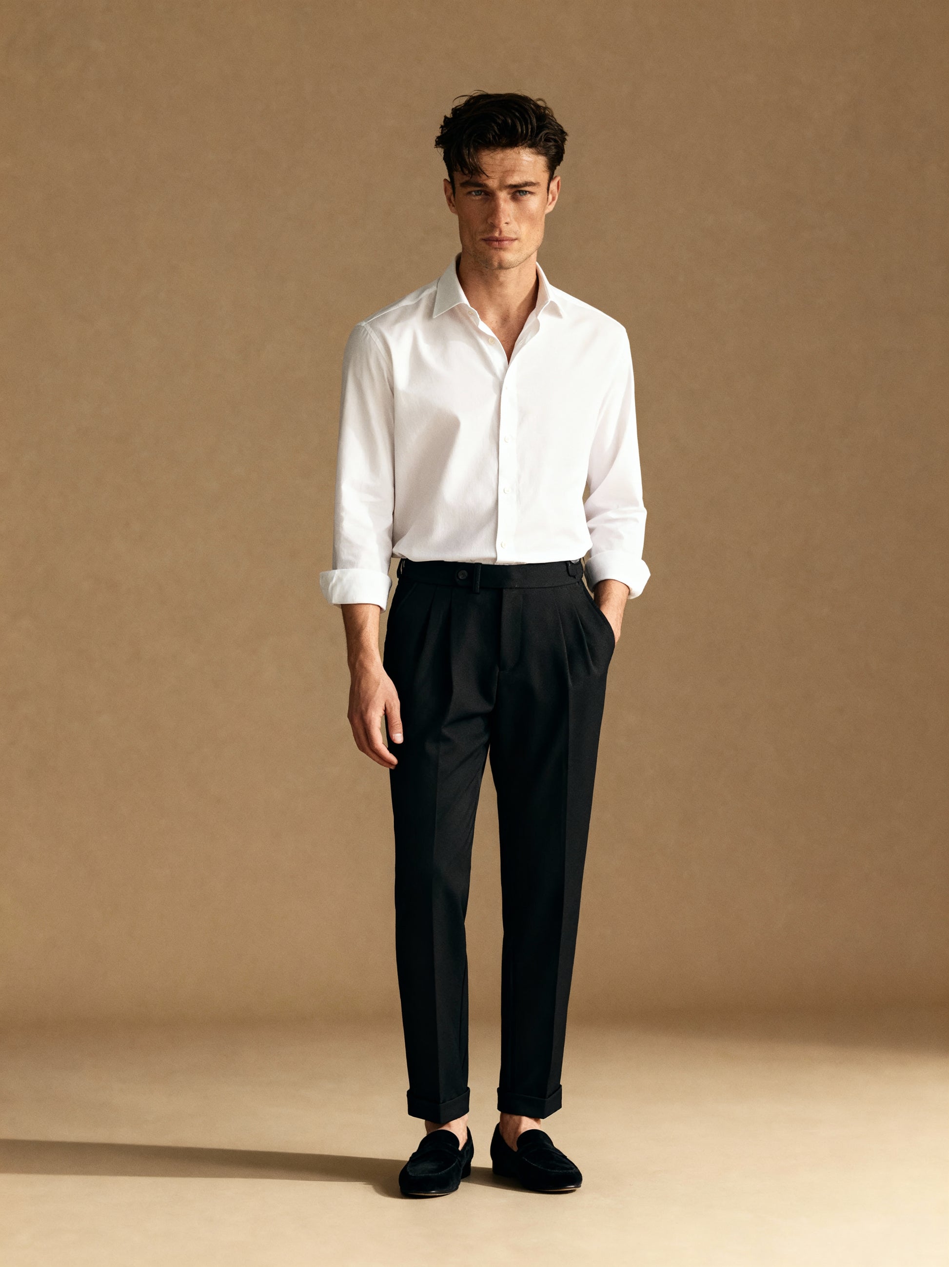 The Marlborough Pleated Trouser