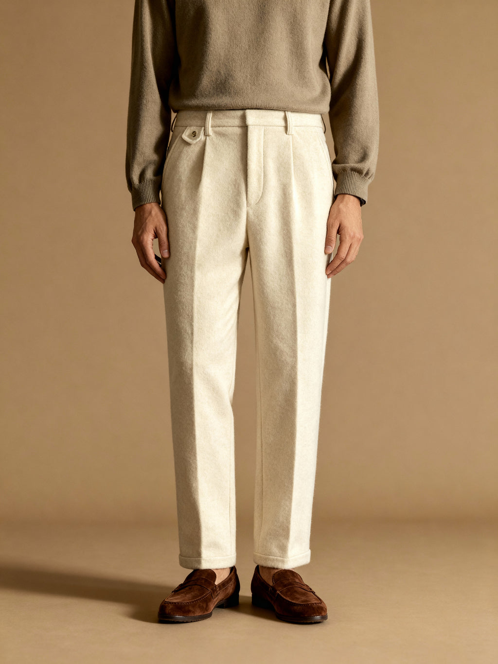 The Kensington Wool Trouser