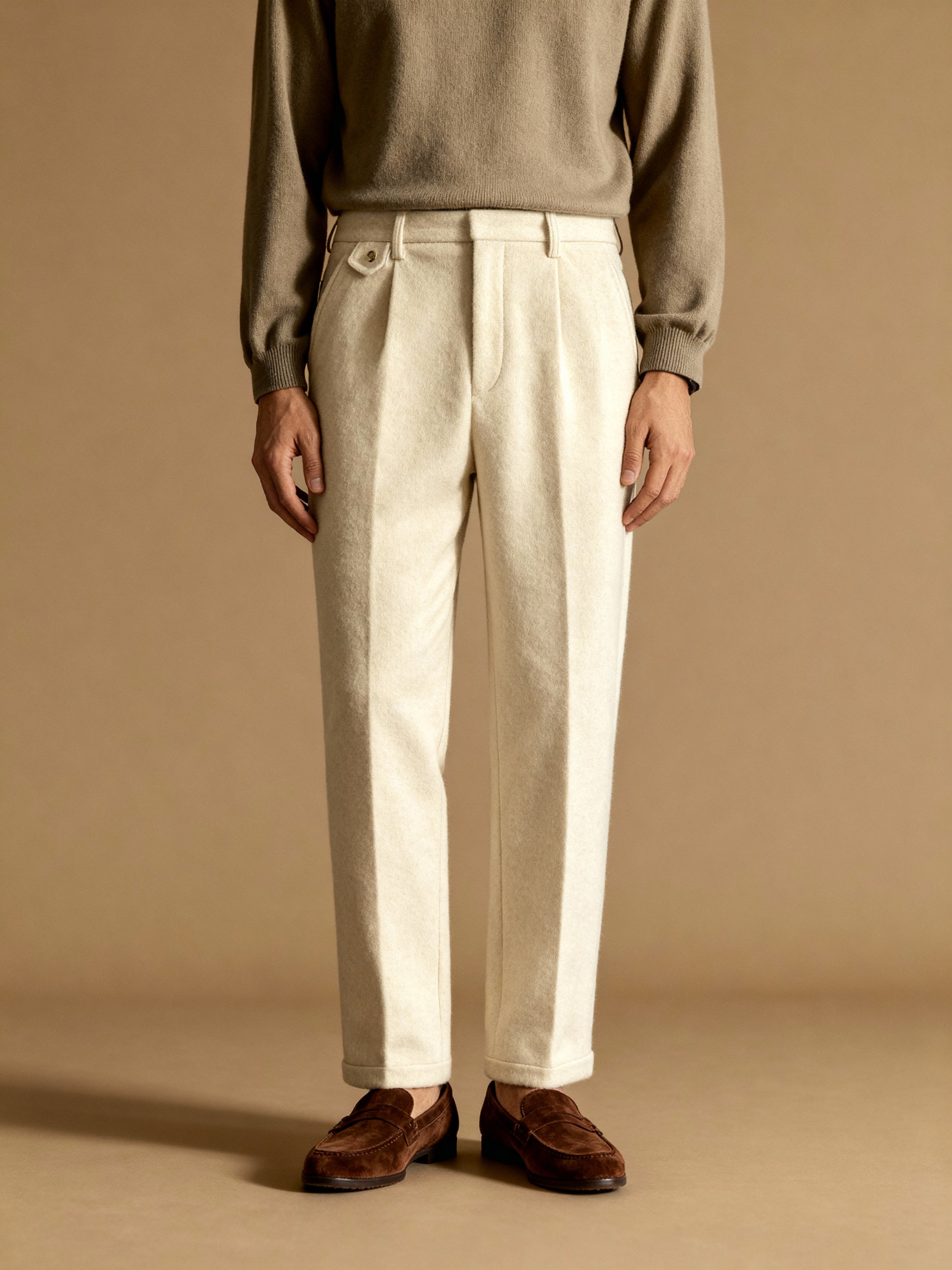 The Kensington Wool Trouser