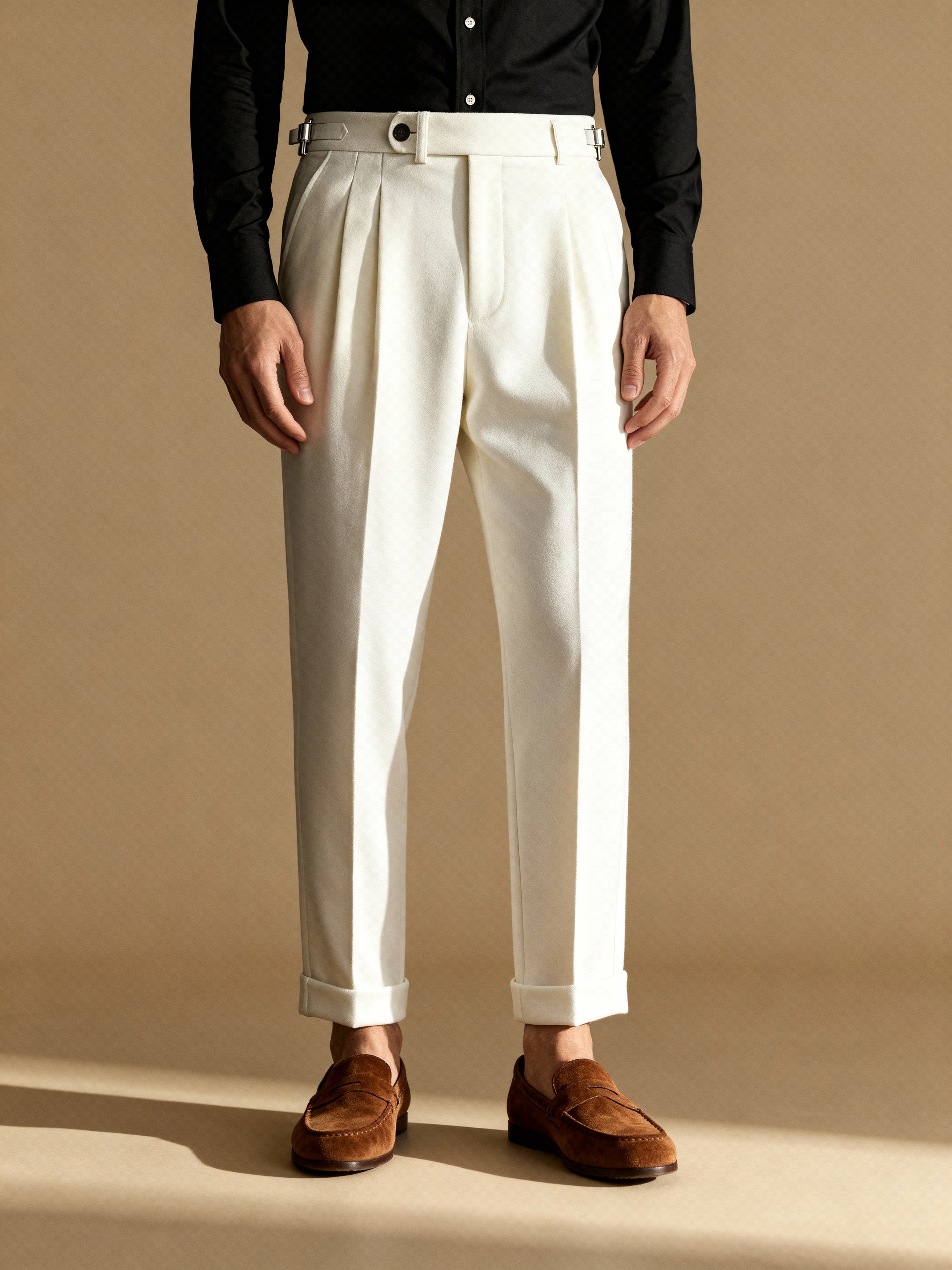 The Marlborough Pleated Trouser