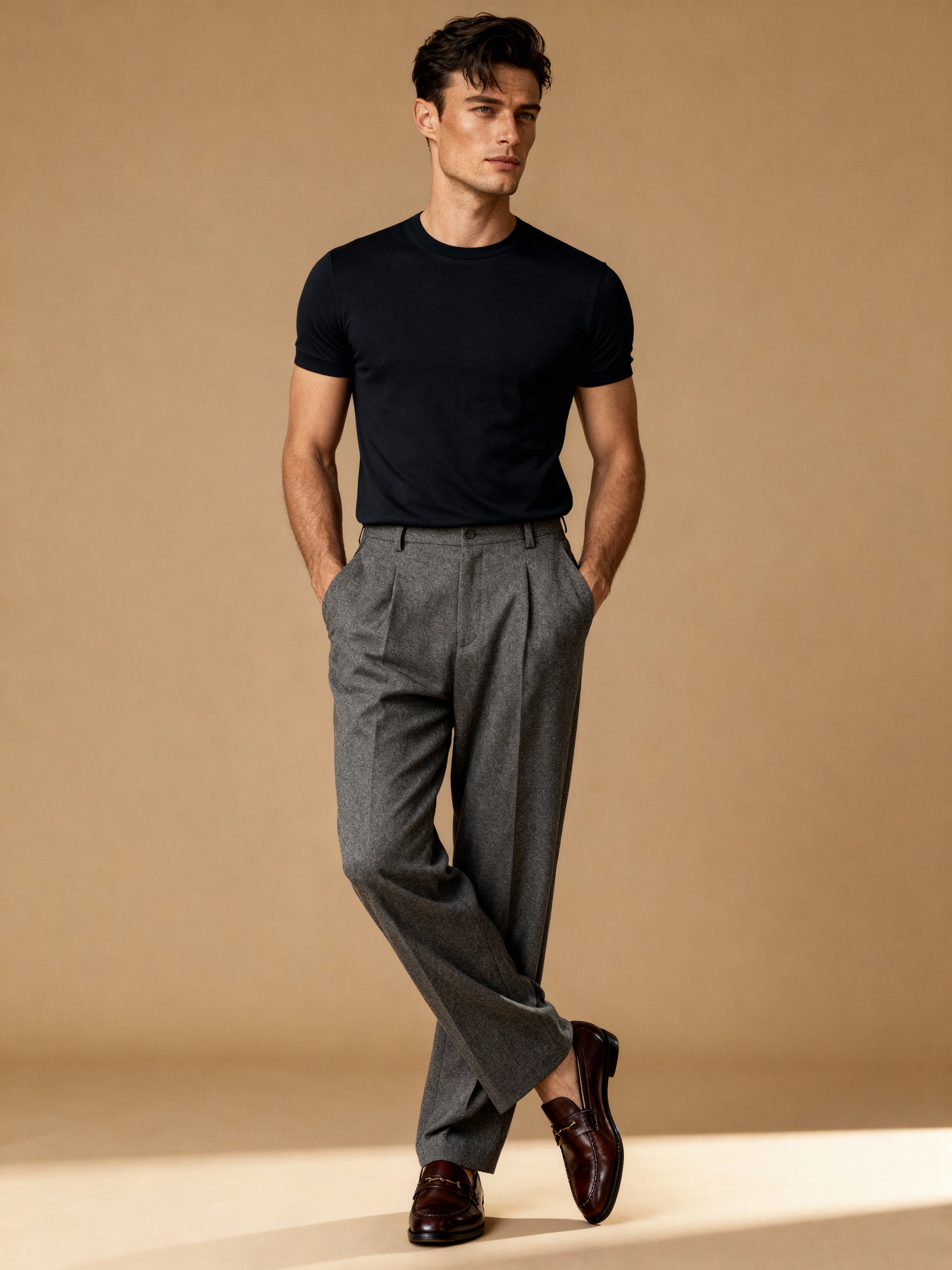 The Cambridge Wool-Blend Trouser