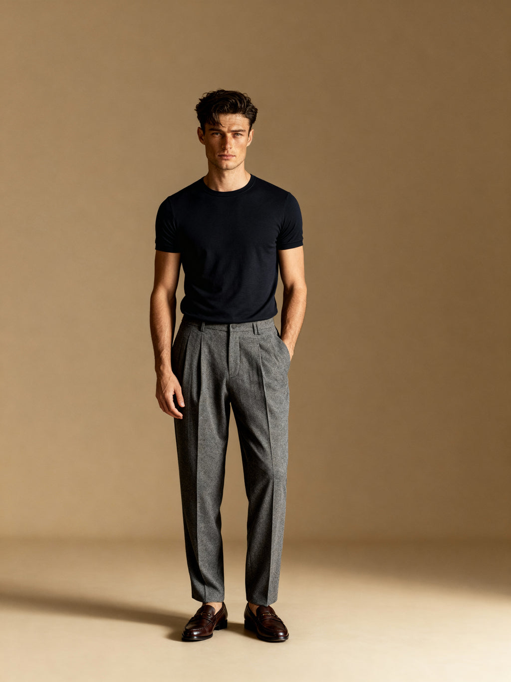 The Cambridge Wool-Blend Trouser