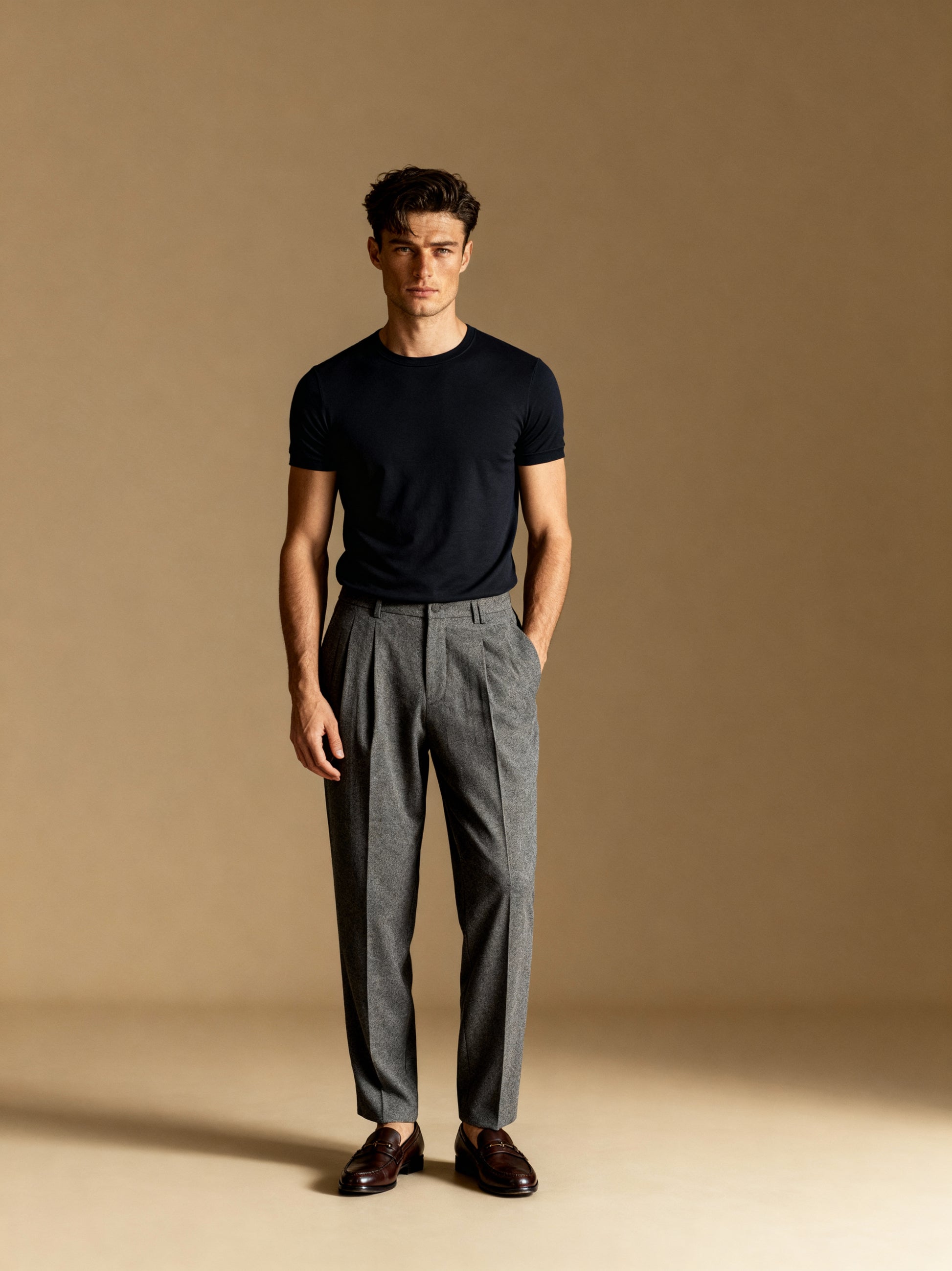The Cambridge Wool-Blend Trouser