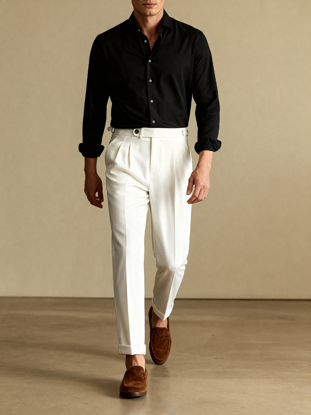 The Marlborough Pleated Trouser