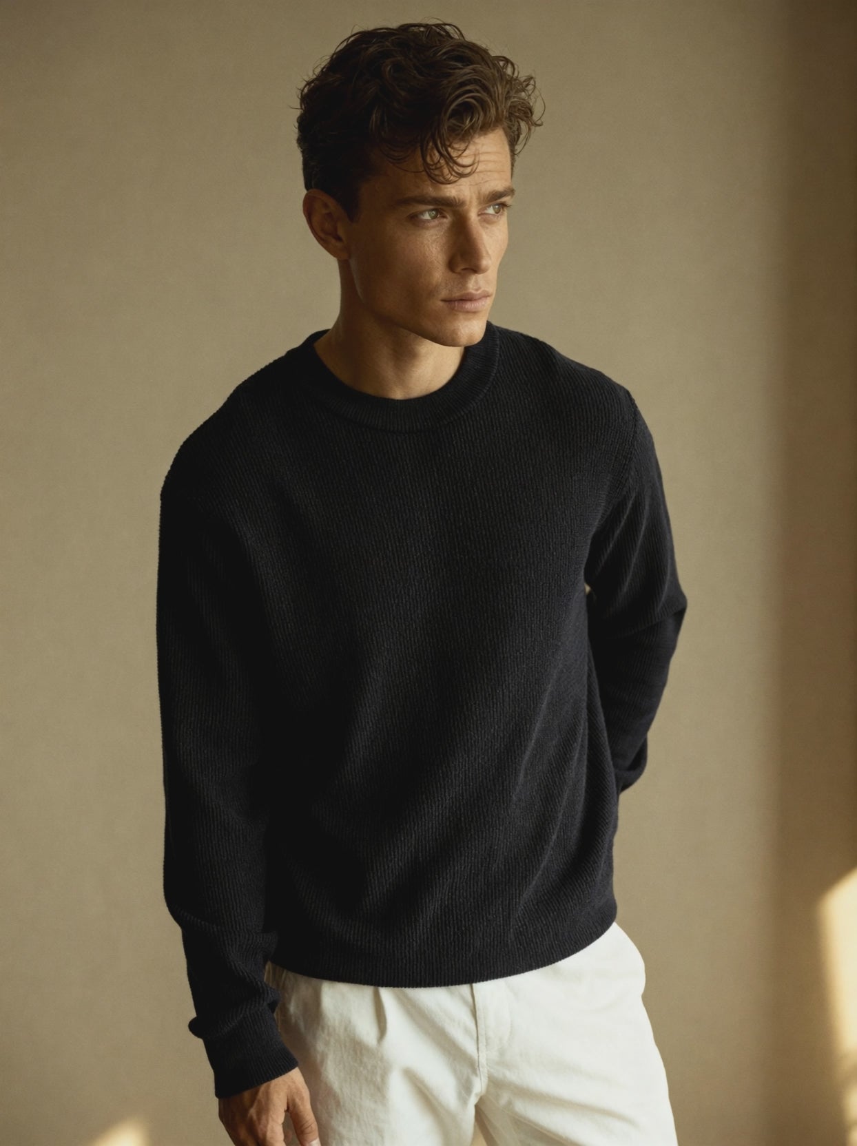 The Riviera Waffle Knit
