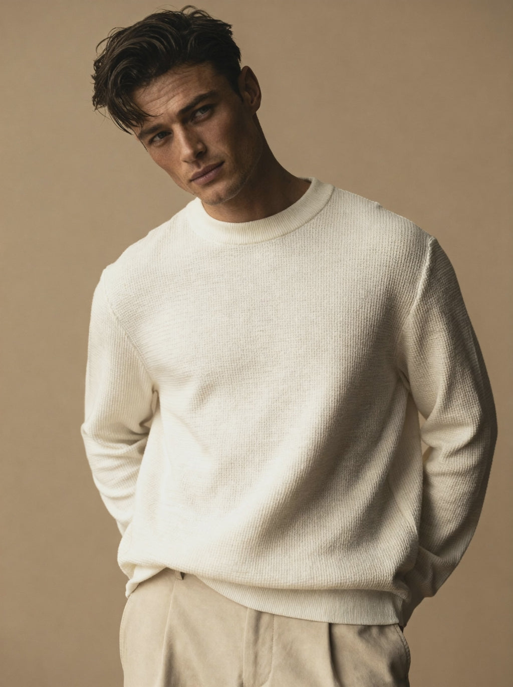 The Riviera Waffle Knit