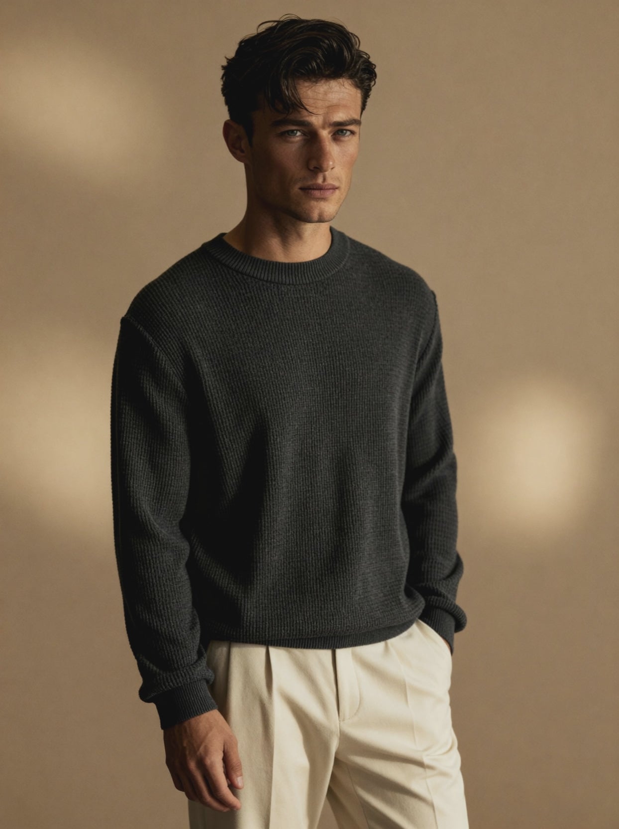 The Riviera Waffle Knit